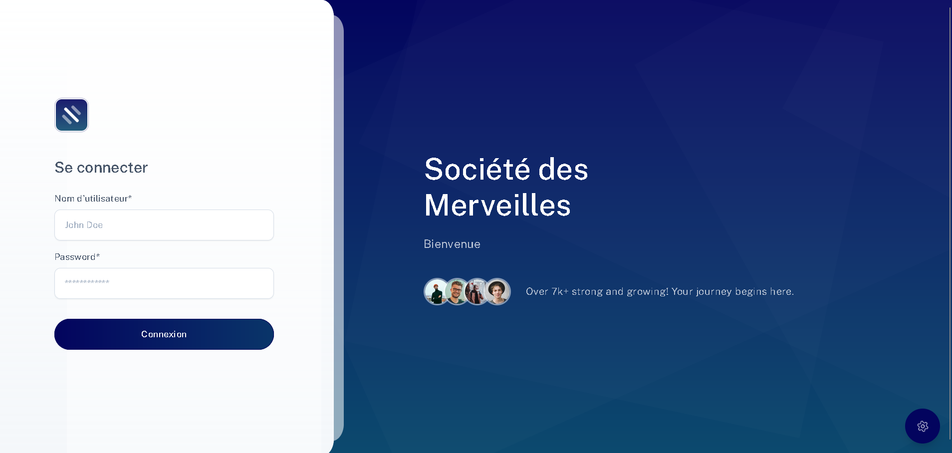 Capture d'écran Cloud PME - Interface principale