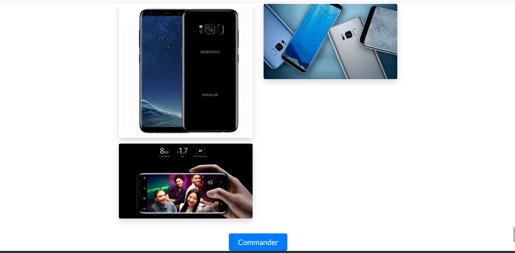 Interface principale